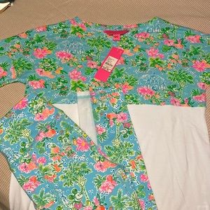Disney x Lilly Pulitzer Finn xs and leggings xs new with tags